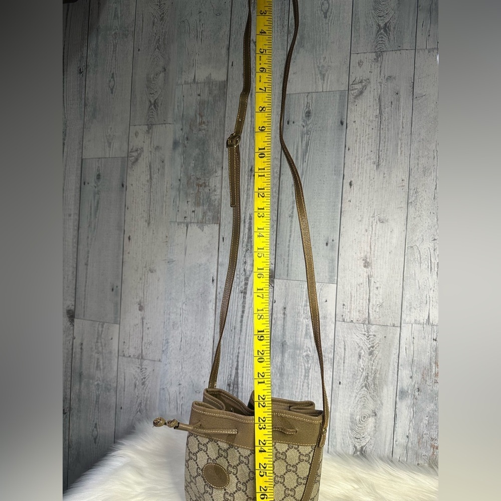 GUCCI monogram mini bucket bag - Picture 16 of 17